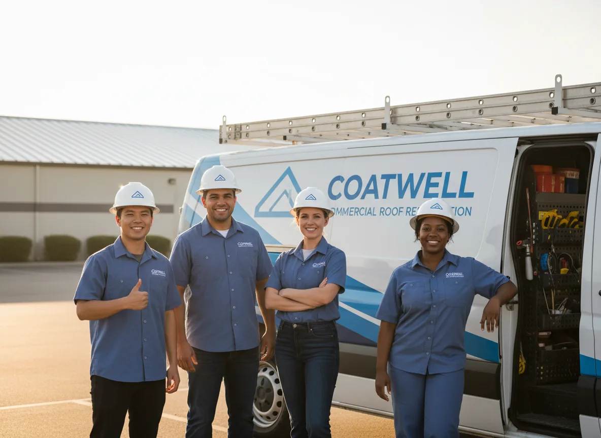 Commercial roof coating company in Pleasant Hill, NC
